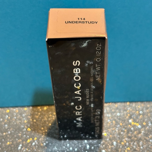 BNIB! HTF! MARC JACOBS New Nudes Sheer Gel Lipstick in UNDERSTUDY 114 ๐๐ - Picture 4 of 8